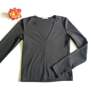 BASIC | Zara Trafaluc Basic Long Sleeve Top